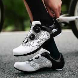 Unisexe Cycling Sneaker Mtb Chaussures avec hommes Cleat Road Dirt Bike Flat Racing Femmes Bicycle Mountain SPD MTB SHOIS ZAPATILLAS MTB