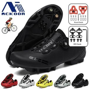 Unisex Cycling Sneaker MTB Shoes with Men Cleat Road Dirt Bike Flat Racing Women Bicycle Mountain Spd Mtb Shoes Zapatillas Mtb 231220