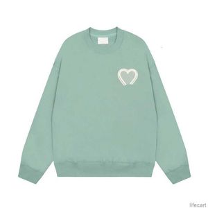 Designer unisexe AM I Paris Pull Mode AMIParis Sweat à capuche Jumper Casual A-ligne Petit Coeur Amour Coeur Sweat Hiver High Street Sweat à capuche Col rond AMIs 4P50