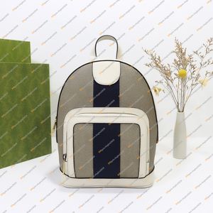 Unisex Designer Tags Ophidia Backpack Schoolbag Boek Schoolbags Rucksack Packsacks Top Mirror Quality 547965 547967 685769 Pouch Purse 2 Size 2 Size