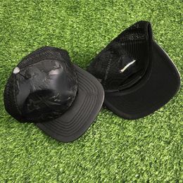 Unisex Designer Ball Caps 21ss Baseball Cap met platte rand Lederen Kruisen Tape Hiphop Hoed
