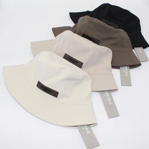 Chapeau seau unisexe de styliste ESS, chapeaux cappello pour femmes, chapeaux à large bord, plage, décontracté, mode active, casquette de rue, protection solaire d'été, lettre pour lui et elle