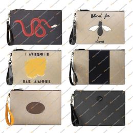 Unisex Designer Fashion Casual OEO Vintage Clutch Bags Toilettas TOTES Hoge kwaliteit TOP 5A Cosmetische tassen Handtas Portemonnee 473956 2964