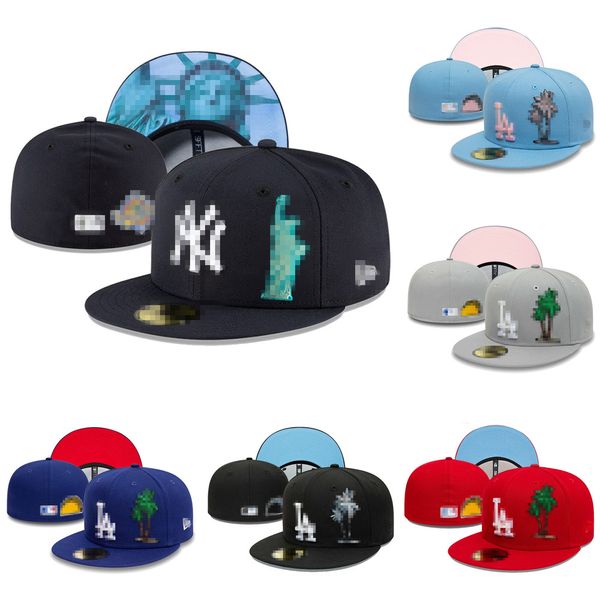 Diseñador unisex Hat Drop Real Original Color ajustado Hip Hop Sombrero ajustable Gorros de pescador Flex Designer Cap Tamaño al por mayor 7-8
