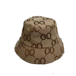Unisex designer hoed trendy casquette luxe letter omkeerbare bucket hats voor heren dames brede rand klassiekers visser klassische pet golf fa0120 H4
