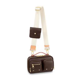 Unisexe Designer De Luxe Mode Casual UTILITÉ CROSSBODY Messenger Sac Sacs À Bandoulière Haute Qualité TOP 5A M80446 Bourse Pochette Rapide De205B