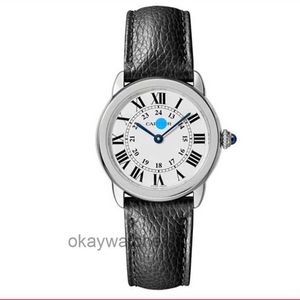 Unisex wijst automatisch werkende horloges Carter New Ronde Series 29mm kwarts dameshorloge wsrn0019