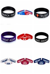 Unisexe Donald Trump Silicone Bracelet American Président Keep America Great Bracelet Inspirational Motivational Sports Wristband v3586183