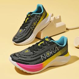 Mode unisexe mode respirant en maille épais semelles sportives marchant jogging sneakers femmes chaussures de course décontractées 240428