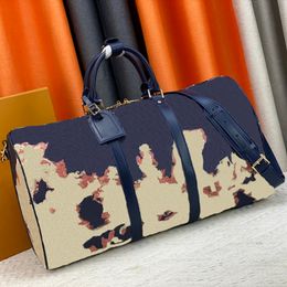 Unisex mode casual ontwerp luxe duffel tassen reistas bakken handtas crossbody schoudertas top spiegel kwaliteit m23773 m46805 m46806