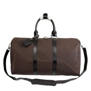 Bolsos de lona de lujo de diseño informal a la moda Unisex, bolso de viaje, bolso de mano, bolso de hombro tipo bandolera, calidad superior de espejo