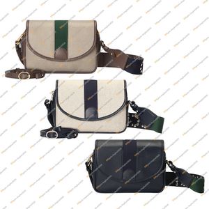 Unisexe Fashion décontractée Design Luxury Ophidia Mini sac à bandoulière Crossbody Sacs Messager Sac à main