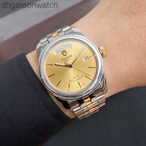 Unisex mode tudery ontwerper horloges vaste imperiaal roer 26000 series polshorloge gold automatische mechanische heren horloge 39 mm met origineel logo