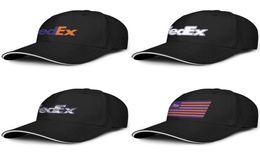 Unisexe FedEx Federal Express Corporation Logo Fashion Baseball Sandwich Hat Retro Team Tamin Driver Cap USA Flag Grey Camouflage P3030068