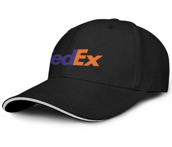 Unisex FedEx Federal Federal Express Corporation Fashion Fashion Baseball Sandwich Sombrero en blanco Lindo camionero Capa de oro blanco Camuflaje gris 8719286
