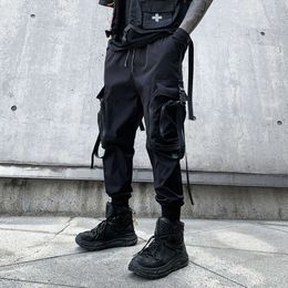 Unisex functionele multi-pocket overalls tactische militaire jogger vrachtbroek voor herenkleding haruku hiphop streetwear