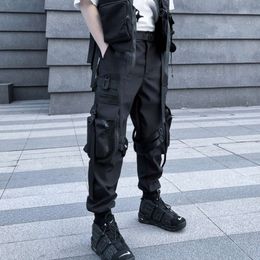Unisex functionele veelzijdige broek overalls tactische militaire jogger vrachtbroek voor herenkleding Haruku Hiphop streetwear