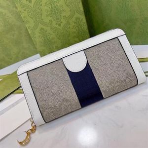 Unisex lederen portemonnee clutch portemonnee klassieke enkele rits portemonnee lange portemonnee kaarthouder met doos stofzak284f