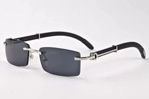 Unisex Goggle Strandzonnebril Modeontwerper Zonnebril voor Mannen Vrouw Retro Klein Frame Luxe Merk Heren Dames Uv400 Zwart-zwart Kleur Optioneel Brillen
