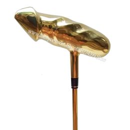 Unisexe Golf Clubs Golden Golf Putter 33 34 ou 35 pouces Individuality Putter Steel Shaft 240507