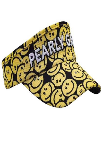 Chapeau de Golf unisexe PG couleurs jaune ou noir portes nacrées Sports de plein air pare-soleil Sport casquette de Golf 2206064124212