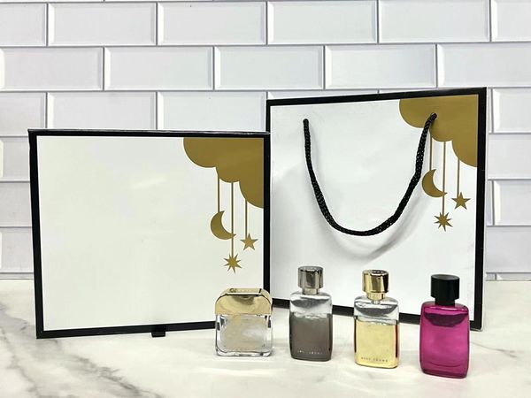 Unisex culpable flora bloom Fragancias perfume Spray de larga duración EDP Olor Colonia 5ml 4pcs perfumes muestra conjunto de caja de regalo