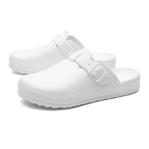 Pantanes d'Hôpital unisexe Eva Nonslip Sandal Shoes Work Wear Doctors Nursing Clog Men Summer Lab Scarn Ssandal 240415