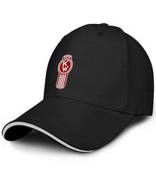 Unisex Kenworth Logo Mode Baseball Sandwich Hoed Retro Gepersonaliseerde Vrachtwagenchauffeur Cap Zwaar Zwart Blauw kenworth w900 Trucks Ameri4727033