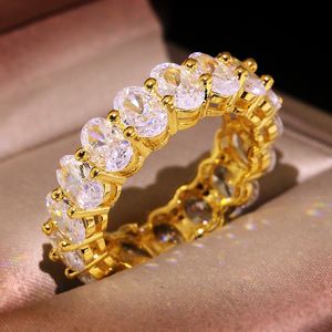 Unisex mannen vrouwen rinkelen goud verguld ijs uit bling cz diamanten ring voor feest bruiloft mooi cadeau voor vriend