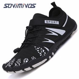 Unisex para hombres zapatos de agua de senderismo atlético para hombres zapatos de natación secas para natación con drenaje 240415
