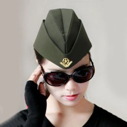 Unisex militaire cap zeiler hoed leger cap dans boot caps pentagram sovjet badge marine hoeden cosplay baretten katoenen hechting precisie