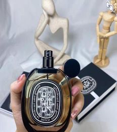 Perfume en aerosol unisex de calidad original Orpheon 75 ml, botella negra, fragancia para hombres y mujeres, olor encantador y entrega rápida 4483586
