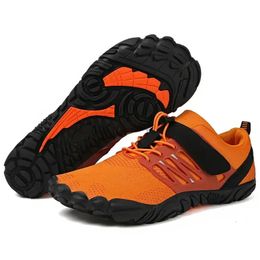Unisex buiten op blote voeten bergbekleding schoenen ademende wandelschoenen heren uit de weg klimmen en hardloopschoenen fietsen schoenen 240313