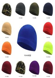 Bonnets polaires unisexes chapeau d'hiver uni couleur unie casquettes de crâne Slouchy Sherpa Beenie Sports de ski en plein air calottes de neige Hea6490354