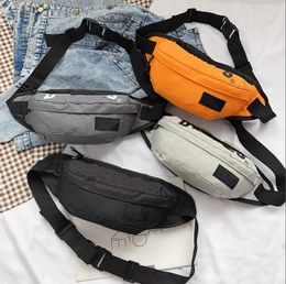 Unisex afdrukbrief taille pack tas mannen dames canvas tas riem mode casual riem zakje vrouwelijke reis bananenzakken heren heren telefoonzakken portemonnee portemonnee