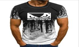 Unisex print t -shirt zomer drop bad boy badboy mannen t shirts merk mode oneck camouflage short mouw tshirt3339963