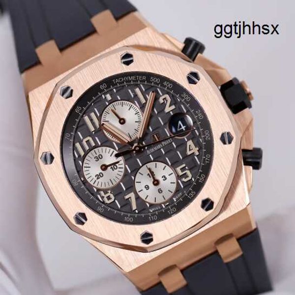 Montre unisexe Racing AP Epic Royal Oak Offshore Series 26470 Montre pour homme en or rose Machines automatiques Montre de luxe suisse Montre de sport de luxe Diamètres 42 mm