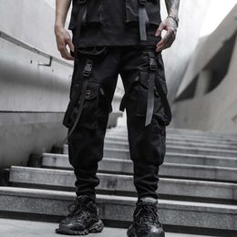 Unisex lint functionele multi-pocket overalls tactische militaire jogger vrachtbroek voor herenkleding haruku streetwear zaful