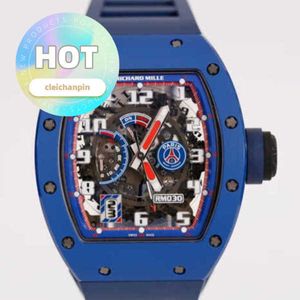 Unisex RM-polshorloge RM030 automatisch mechanisch horloge Automatische Zwitserse beroemde chronograaf