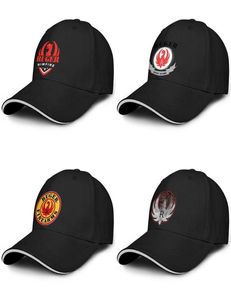 Unisex Ruger Company vuurwapens Vintage ouderwetse honkbal Sandwich Hat Retro originele vrachtwagenchauffeur Cap Sticker STURM RUGER Gun 8979858