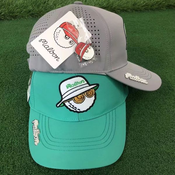 Unisex Snapbacks Golf Hat Mhesh Aftable Ajuste Ajustable Clip Marcadores de bolas Ajustable Dapado Sol Camino Camionero Mujer Actividades