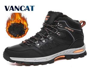 Unisex Snow Boots Warm pluche Men039S Waterdichte niet -slip W Outdoor Wandel Werkschoenen Sneakers 3646 2106246539489