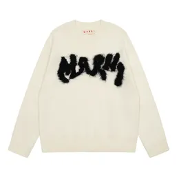Pull unisexe Hip Hop Streetwear tricoté pour hommes et femmes, pull gothique avec lettres imprimées, Harajuku, en coton, 8469