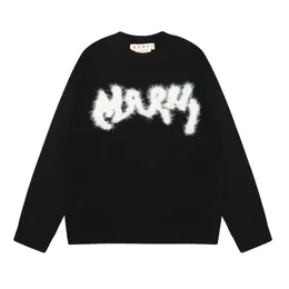 Pull unisexe Hip Hop Streetwear tricoté pour hommes et femmes, pull gothique avec lettres imprimées, Harajuku, en coton, 8468