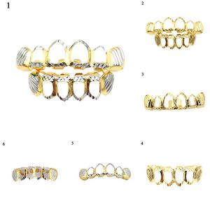 Bouchon de dent unisexe, étui à bretelles, couverture de bijoux de Cosplay, grilles de dents, décor Hip Hop, bouchons simples, piercing 327l