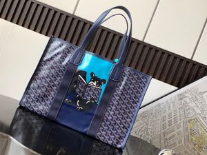 Unisex Tote Bag High-End Custom Quality Tote Tas zeer grote capaciteit kan worden gebruikt aan beide zijden low-key maar elegante modetrend