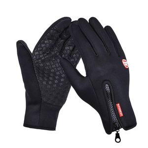 Unisex touchscreen winter thermische warme fietsen fietsen fiets ski ski camping wandel motorfietshandschoenen sport volledige vinger3124