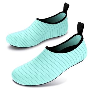 Zapatos de vadeo unisex Agua de verano Hombres Natación Zapatos acuáticos Piel descalza para bucear Surf Nadar Playa Yoga Y0714