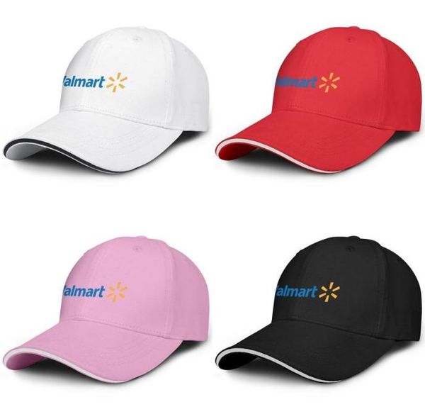 Unisex Walmart sitio oficial de compras en línea Moda Béisbol Sandwich Hat en blanco Original Truck driver Cap sitio web aplicaciones logo rosa 6547237