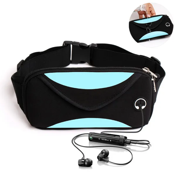 Bolsas impermeables para correr Unisex, riñoneras, cinturón, banda para brazos, contenedor para teléfono, senderismo, gimnasio, Fitness, accesorios deportivos para exteriores